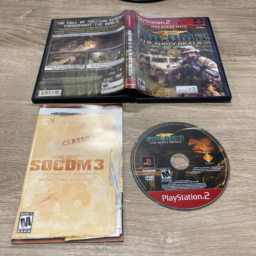 SOCOM III US Navy Seals [Greatest Hits] Playstation 2