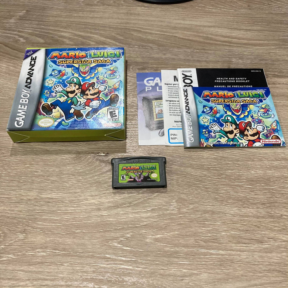 Mario And Luigi Superstar Saga GameBoy Advance
