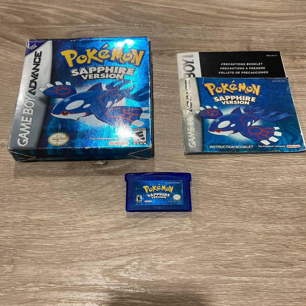 Pokemon Sapphire GameBoy Advance