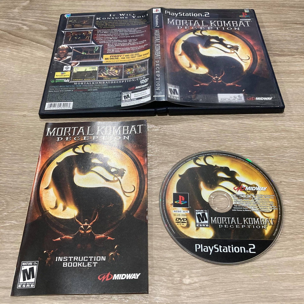 Mortal Kombat Deception Playstation 2