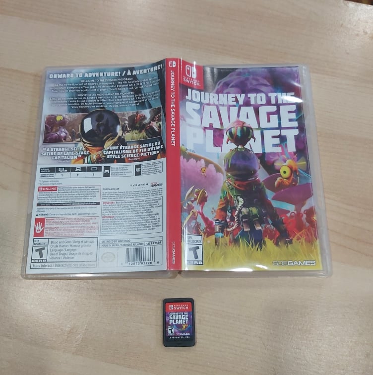 Journey To The Savage Planet Nintendo Switch