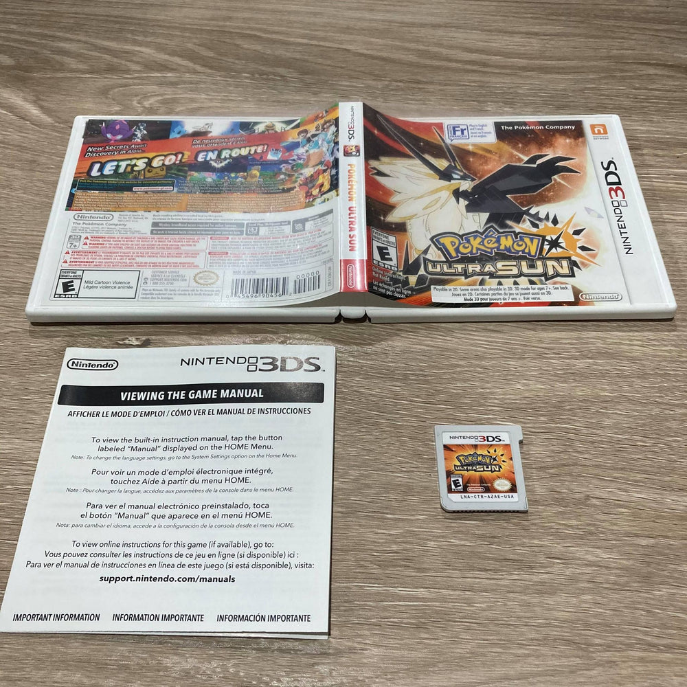 Pokemon Ultra Sun Nintendo 3DS