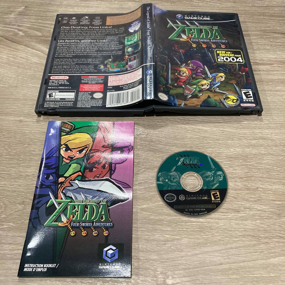 Zelda Four Swords Adventures Gamecube