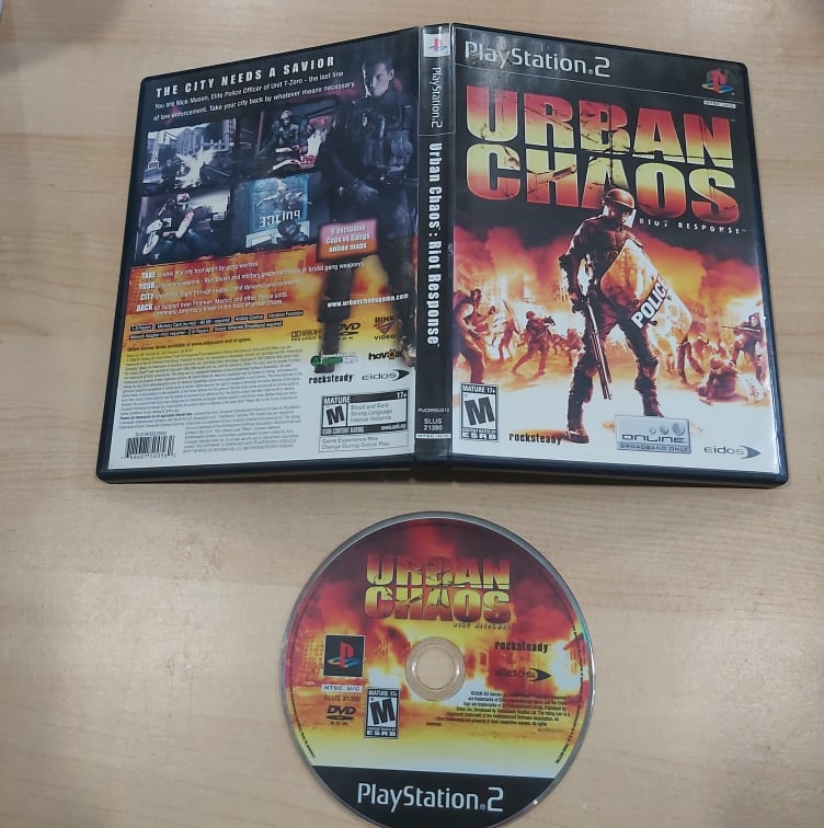 Urban Chaos Riot Response Playstation 2