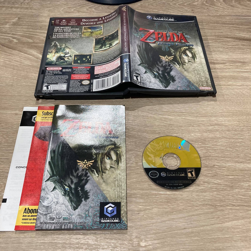 Zelda Twilight Princess Gamecube