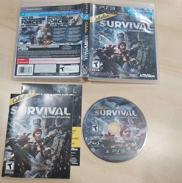 Cabela's Survival: Shadows Of Katmai Playstation 3