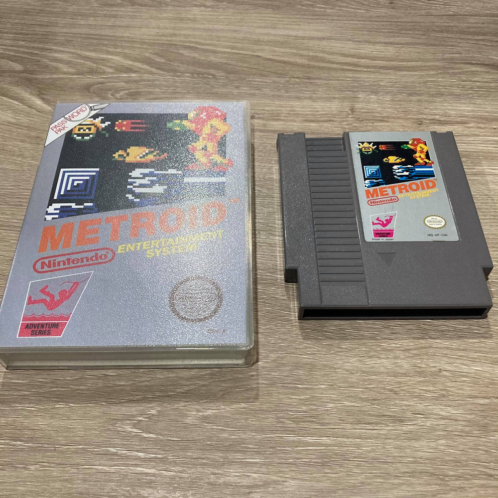 Metroid + Custom Case NES