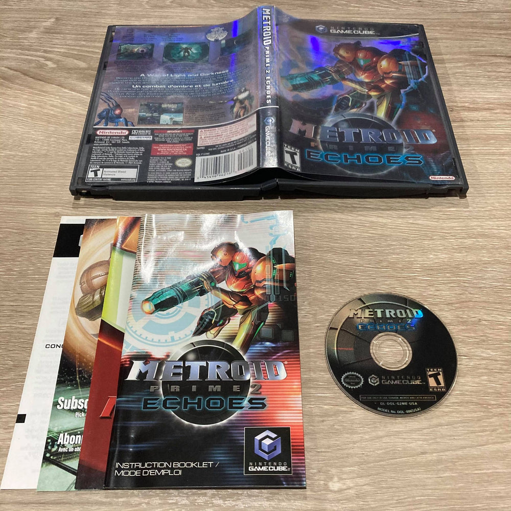 Metroid Prime 2 Echoes Gamecube