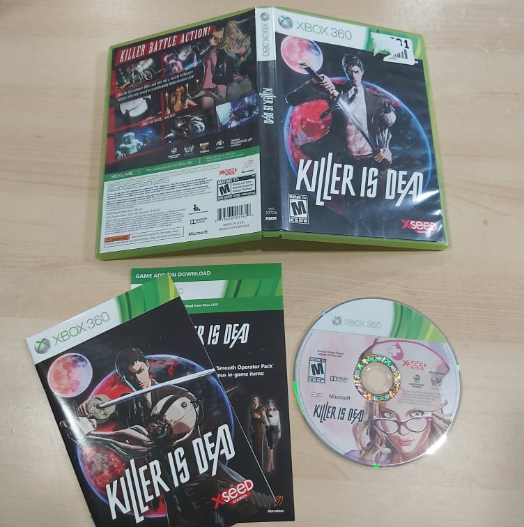 Killer Is Dead Xbox 360