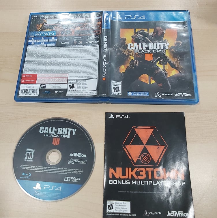 Call Of Duty: Black Ops 4 Playstation 4