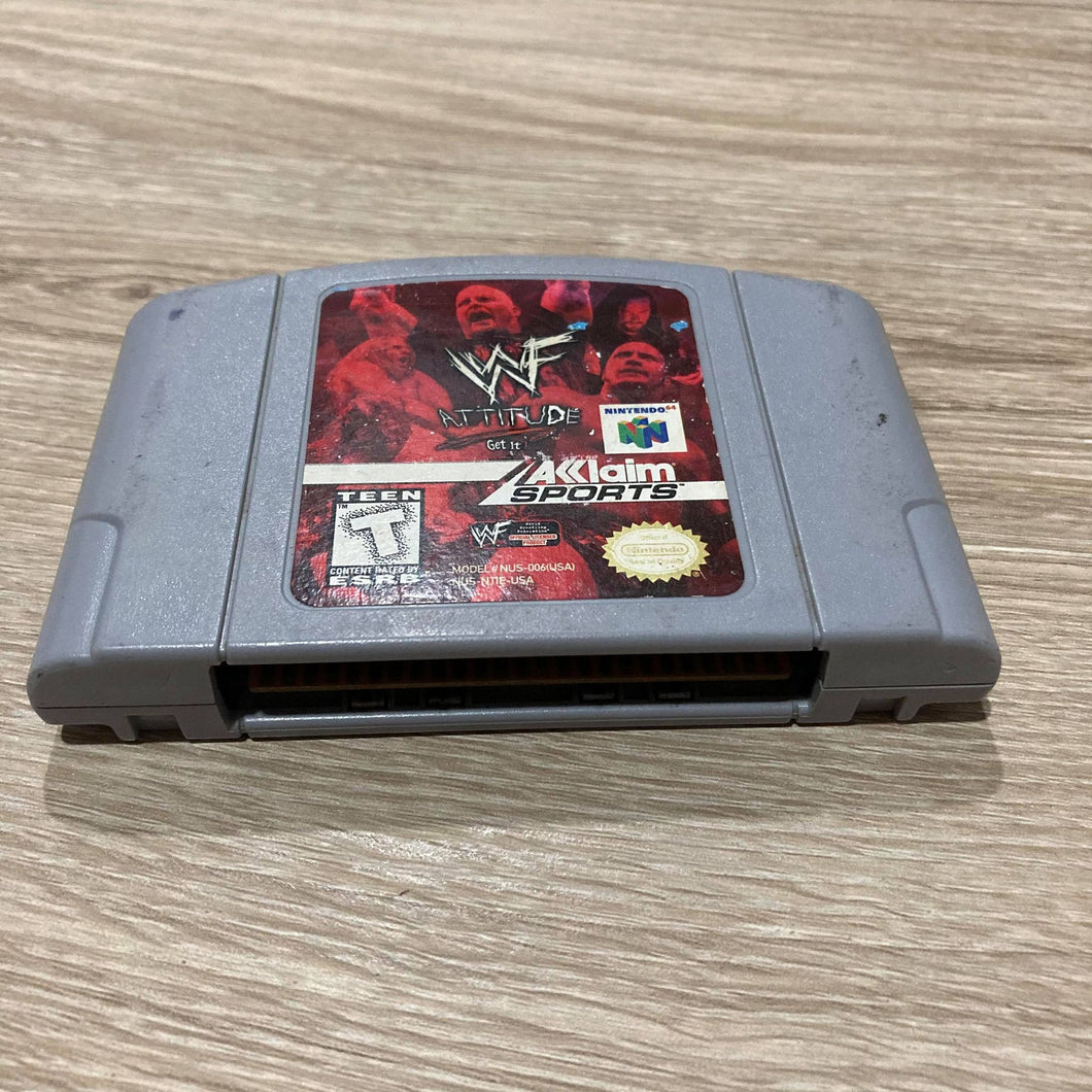 Wwf attitude best sale nintendo 64