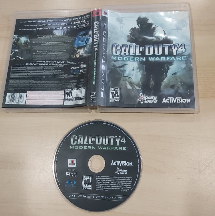 Call Of Duty 4 Modern Warfare Playstation 3