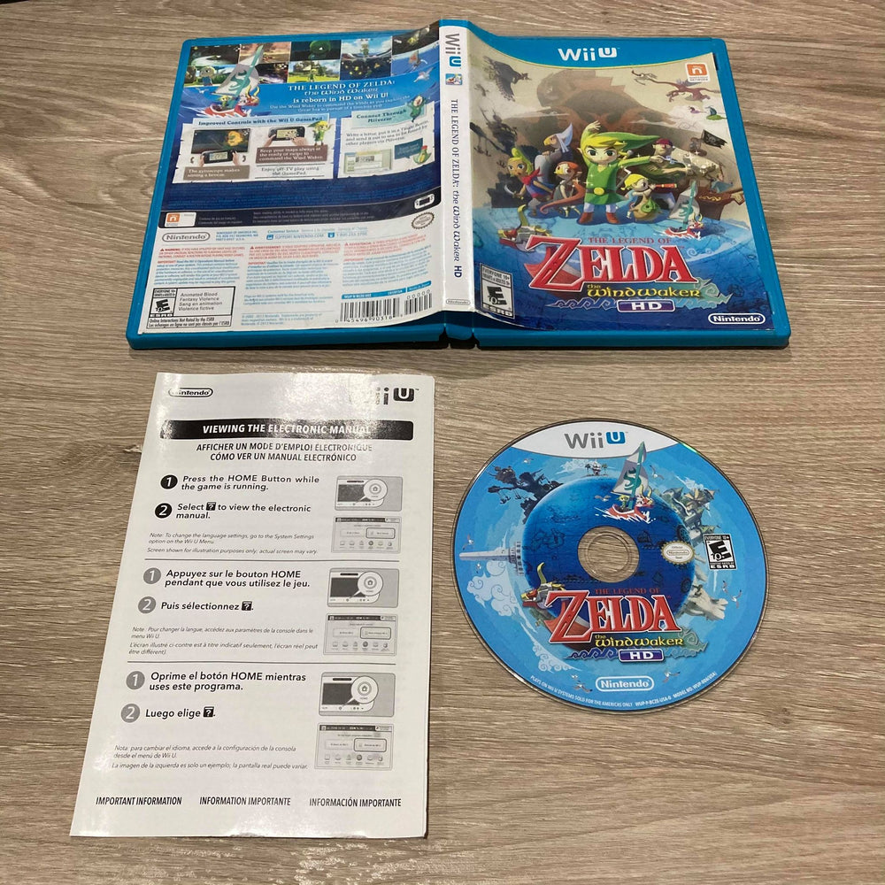 Zelda Wind Waker HD Wii U
