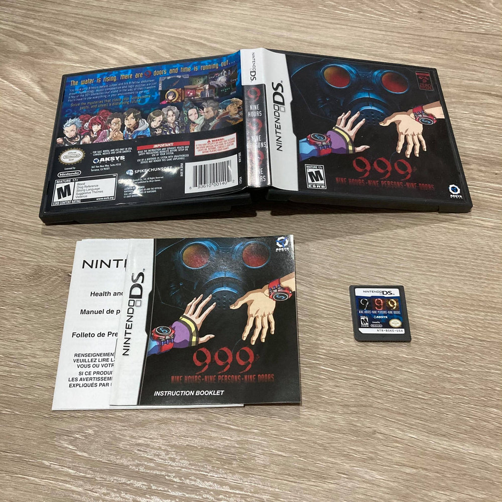 999: 9 Hours, 9 Persons, 9 Doors Nintendo DS