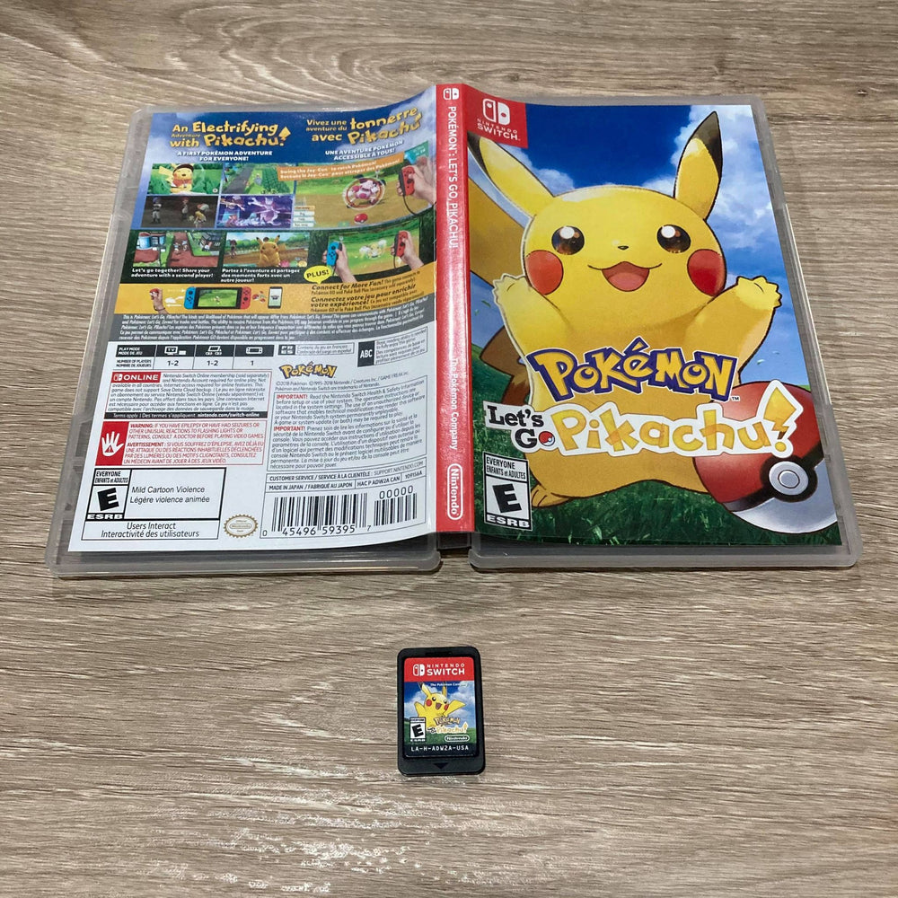 Pokemon Let's Go Pikachu Nintendo Switch