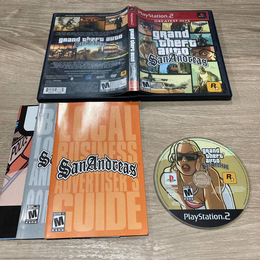 Grand Theft Auto San Andreas [Greatest Hits] Playstation 2