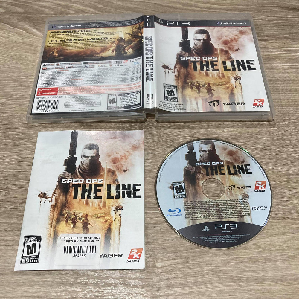 Spec Ops The Line Playstation 3
