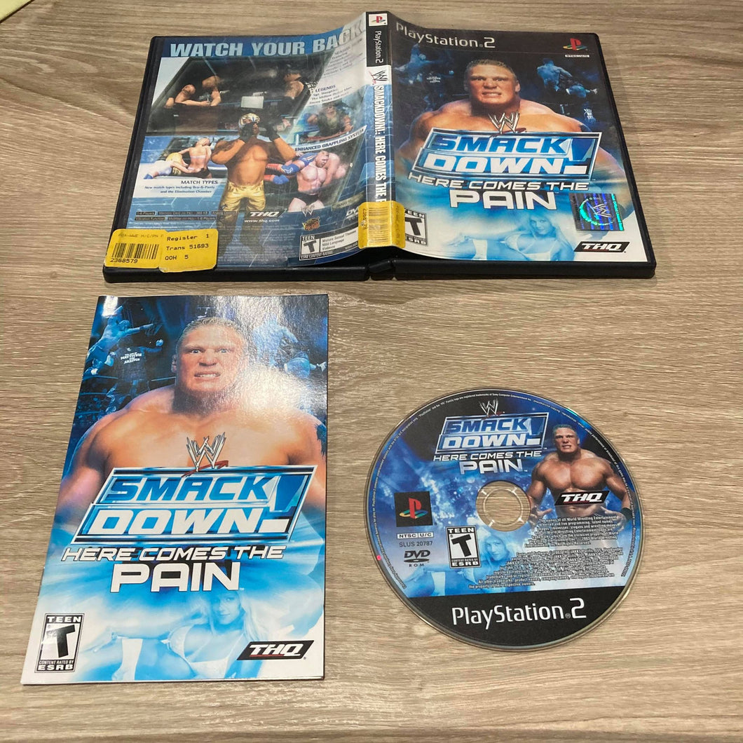 WWE Smackdown Here Comes The Pain Playstation 2