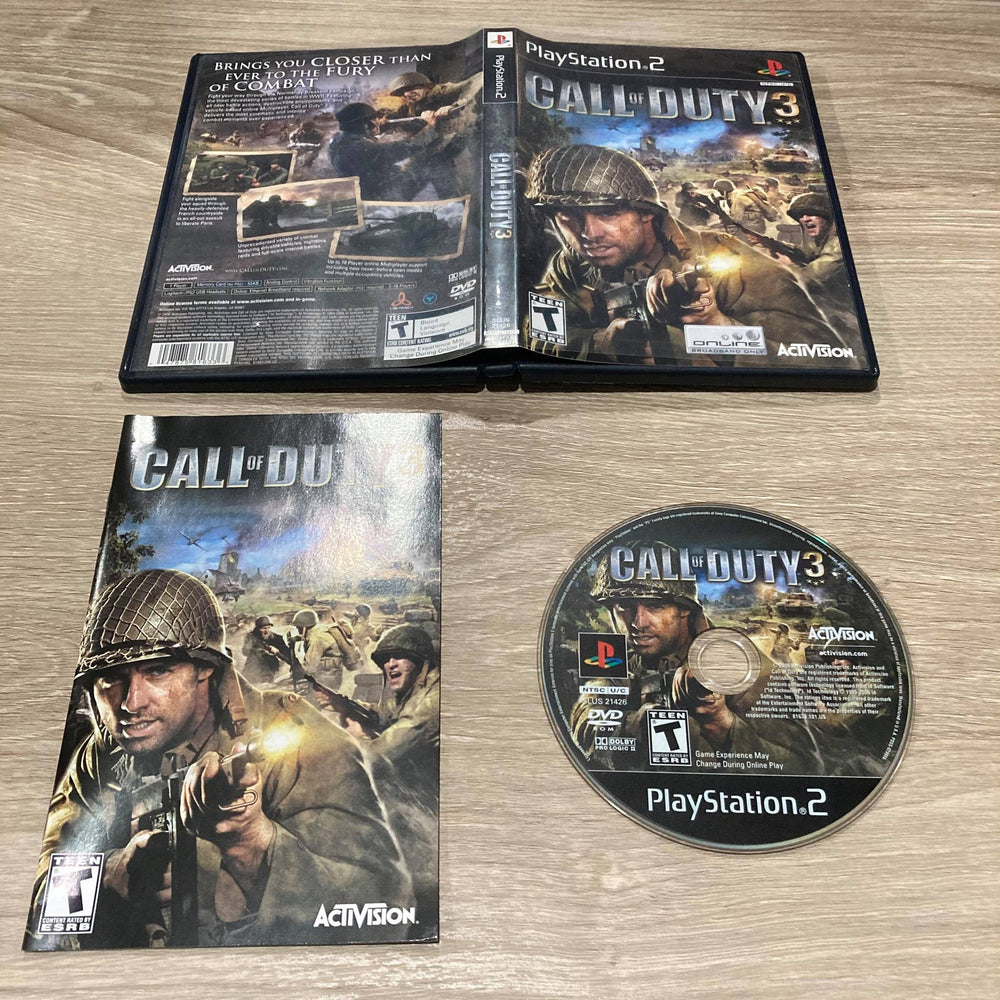 Call Of Duty 3 Playstation 2