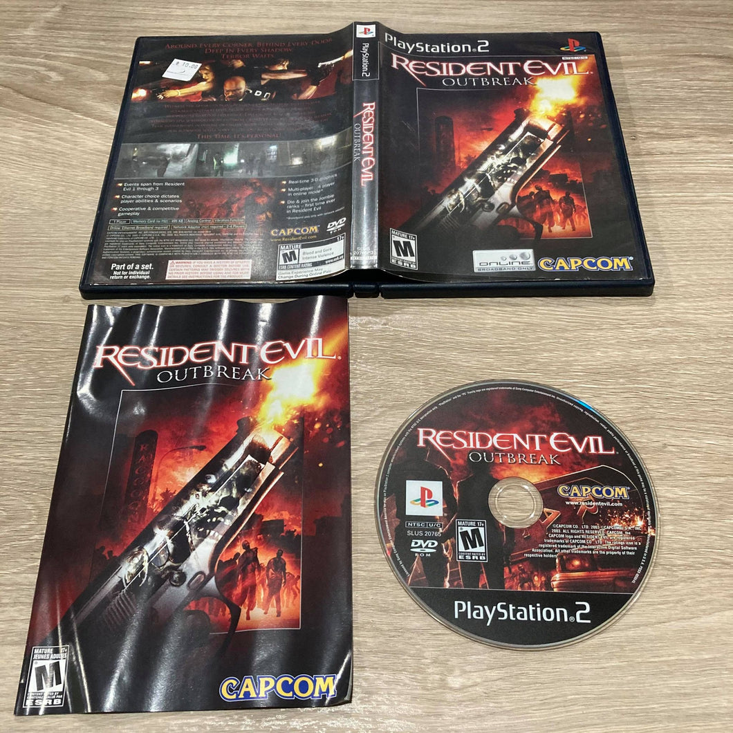 Resident Evil Outbreak Playstation 2