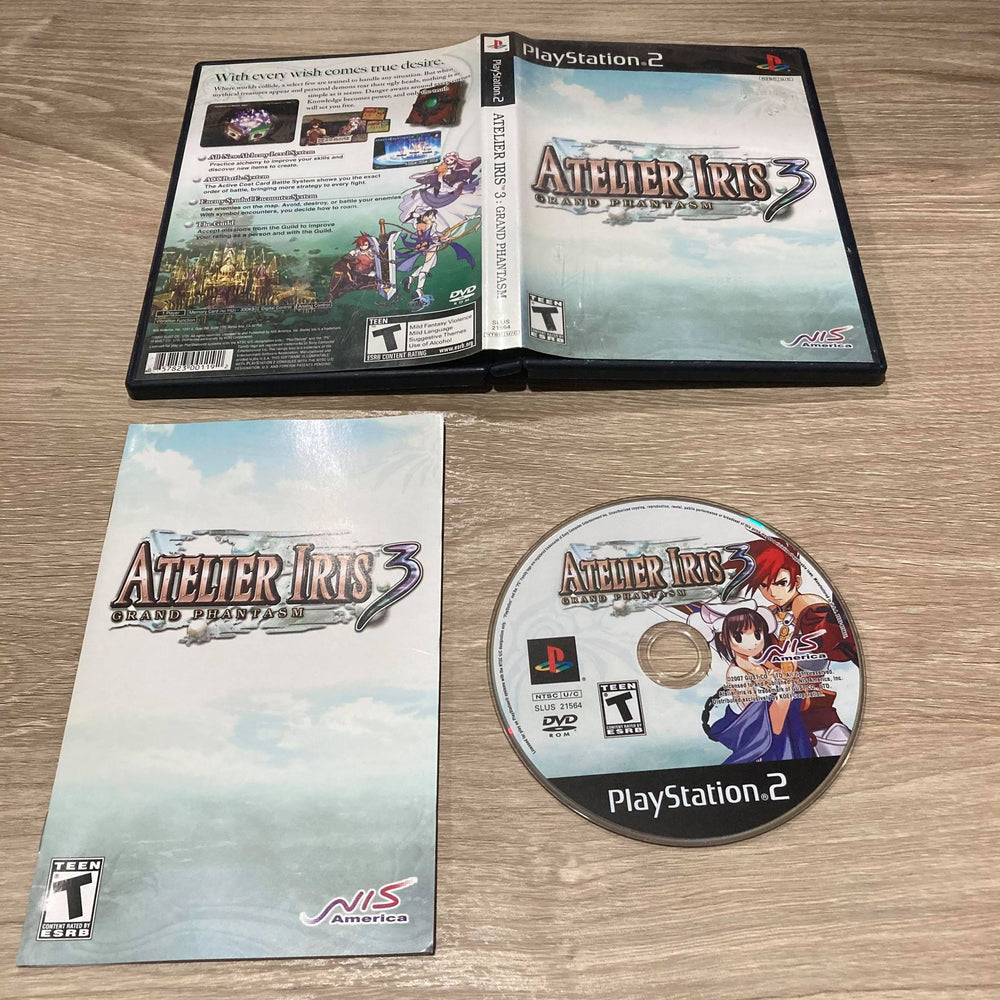 Atelier Iris 3 Grand Phantasm Playstation 2