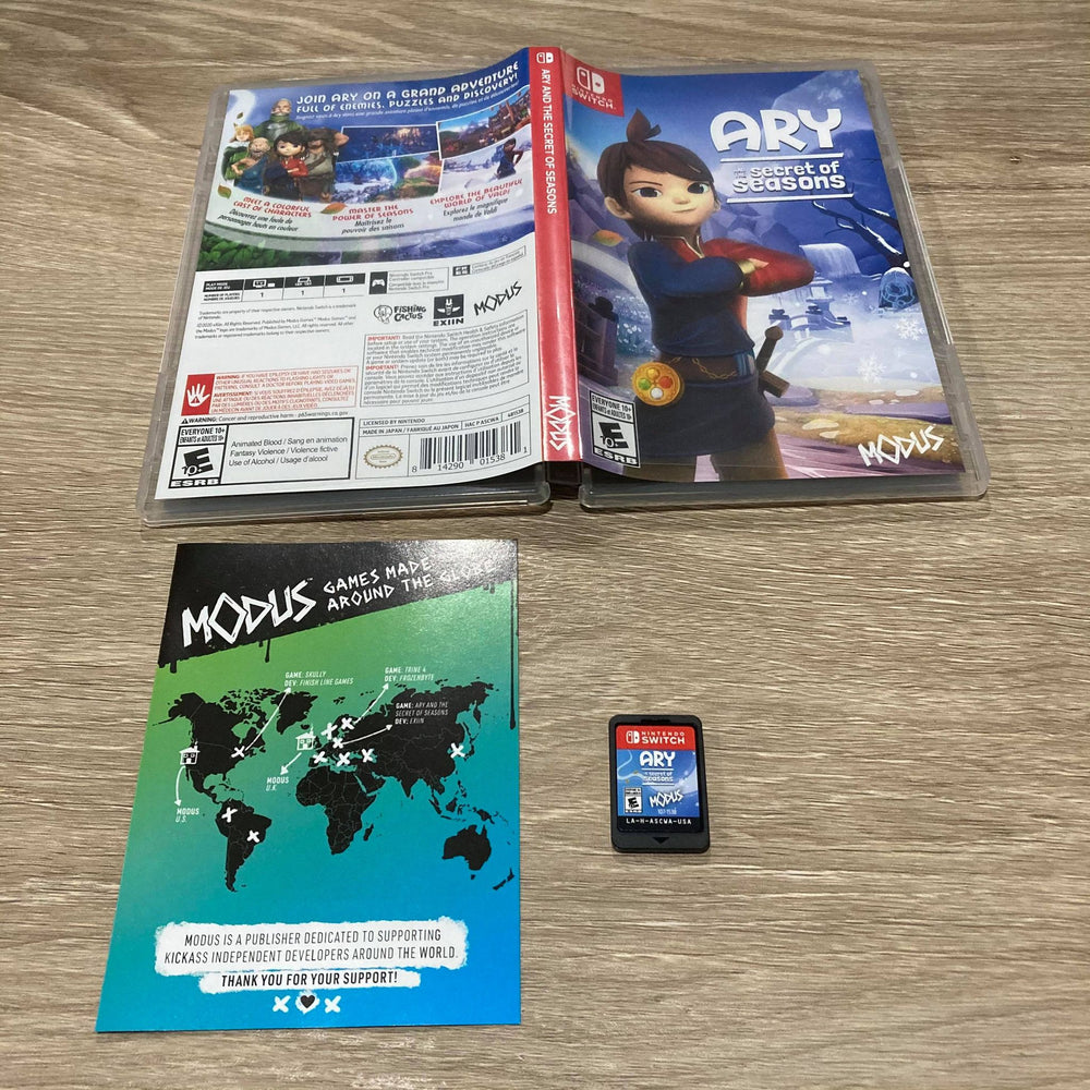 Ary And The Secret Of Seasons Nintendo Switch