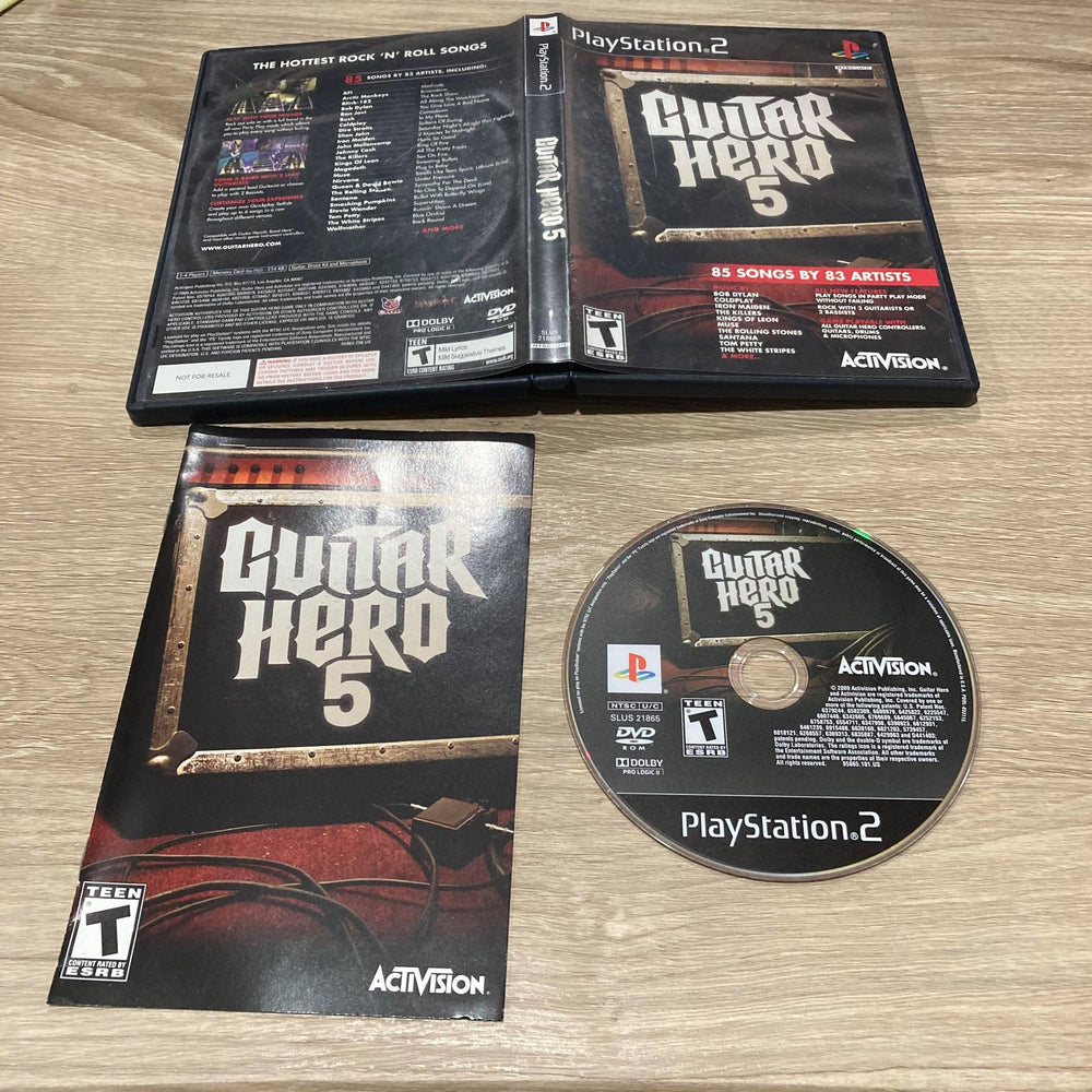 Guitar Hero 5 Playstation 2