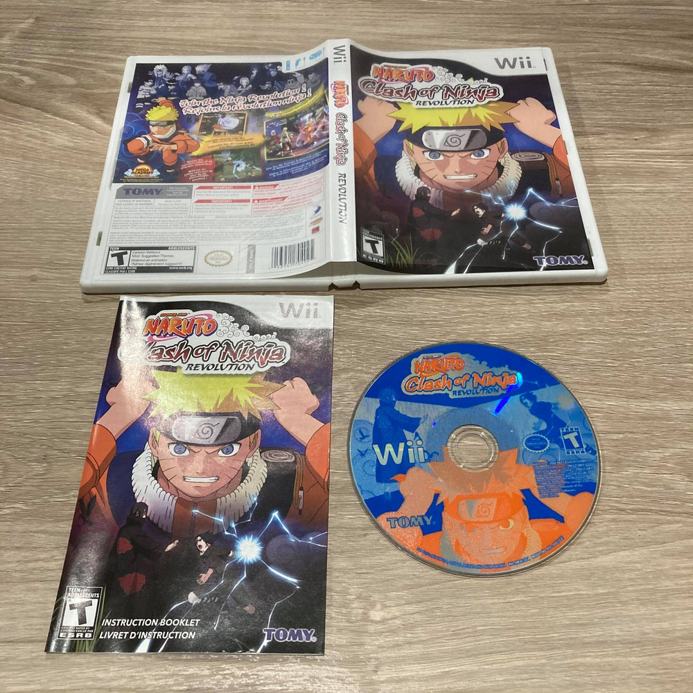 Naruto Clash Of Ninja Revolution Wii