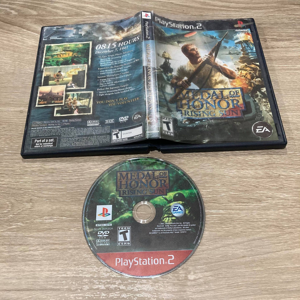 Medal Of Honor Rising Sun Playstation 2