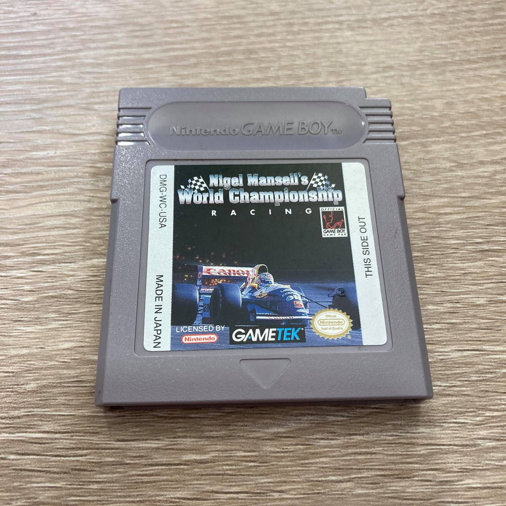 Nigel Mansell's World Championship Racing GameBoy