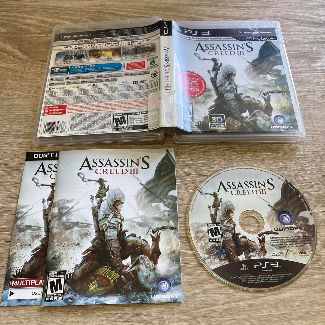 Assassin's Creed III Playstation 3