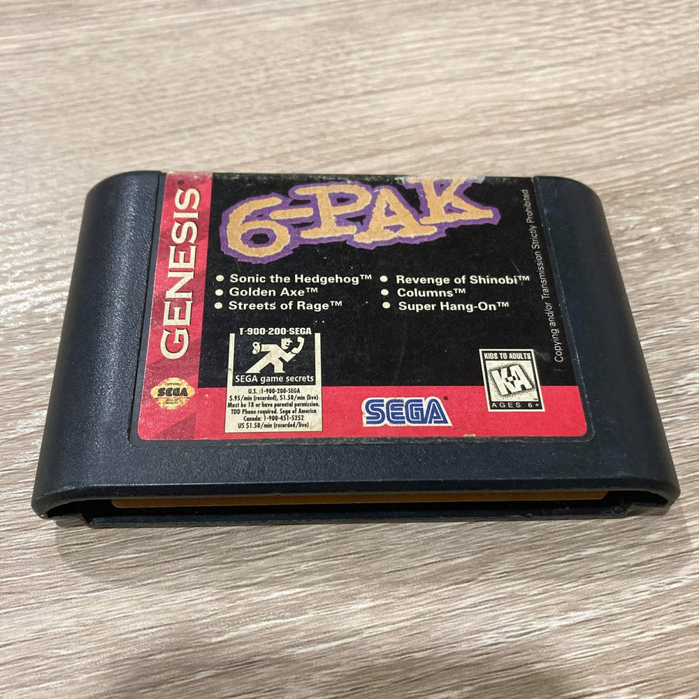 6-Pak Sega Genesis