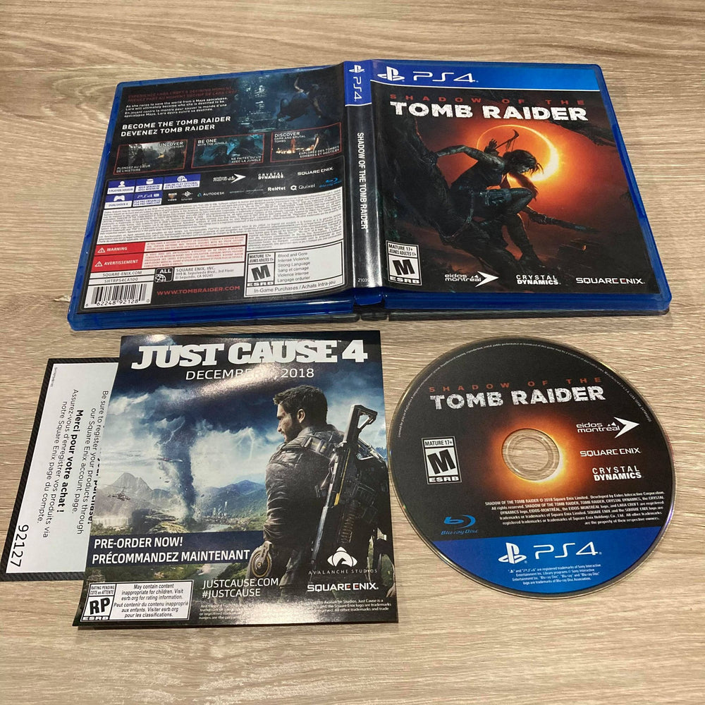 Shadow Of The Tomb Raider Playstation 4