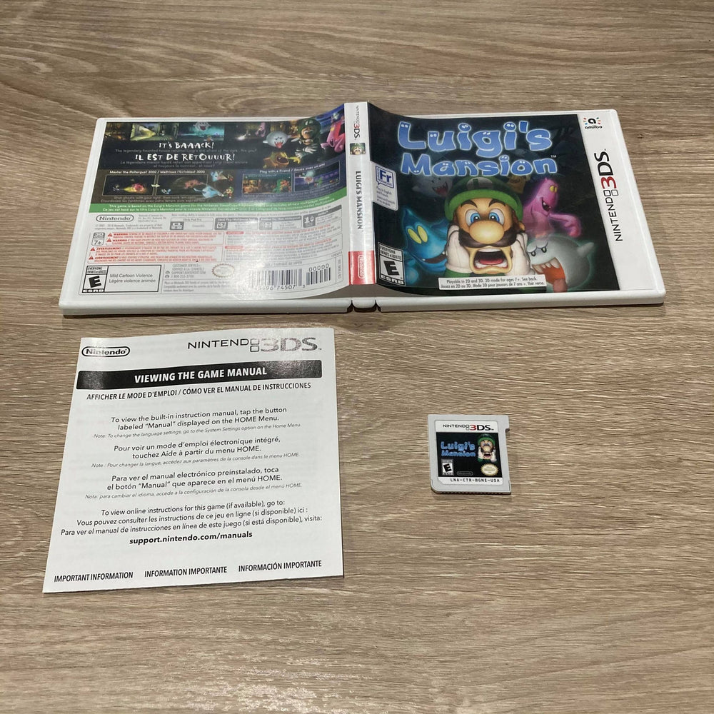 Luigi's Mansion Nintendo 3DS