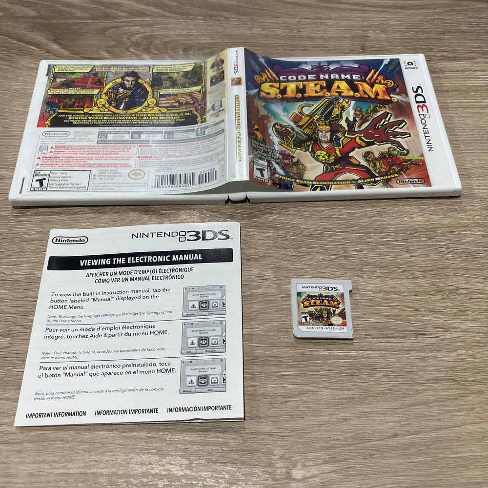 Code Name: S.T.E.A.M. Nintendo 3DS