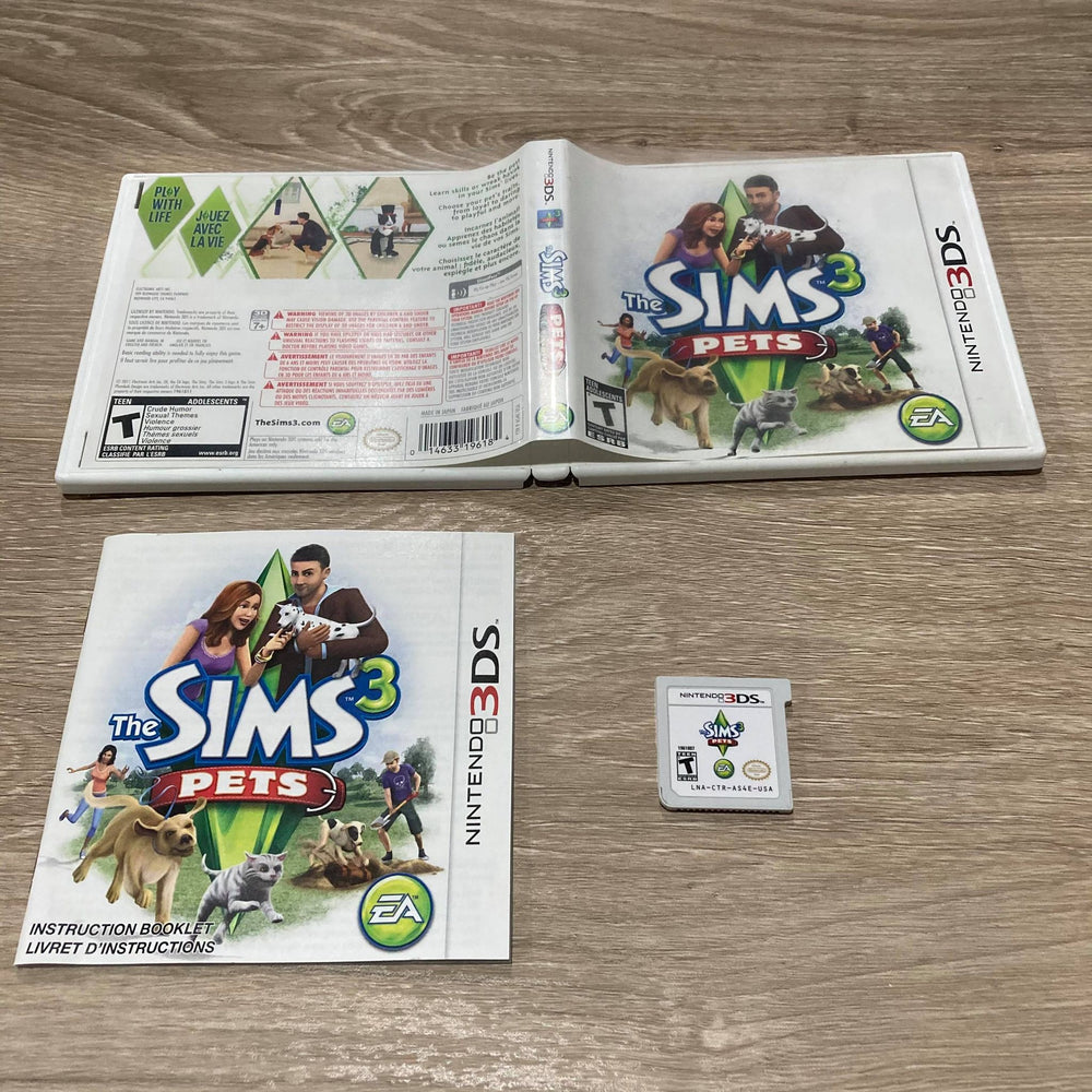 The Sims 3: Pets Nintendo 3DS