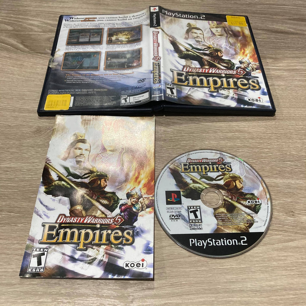 Dynasty Warriors 5 Empires Playstation 2