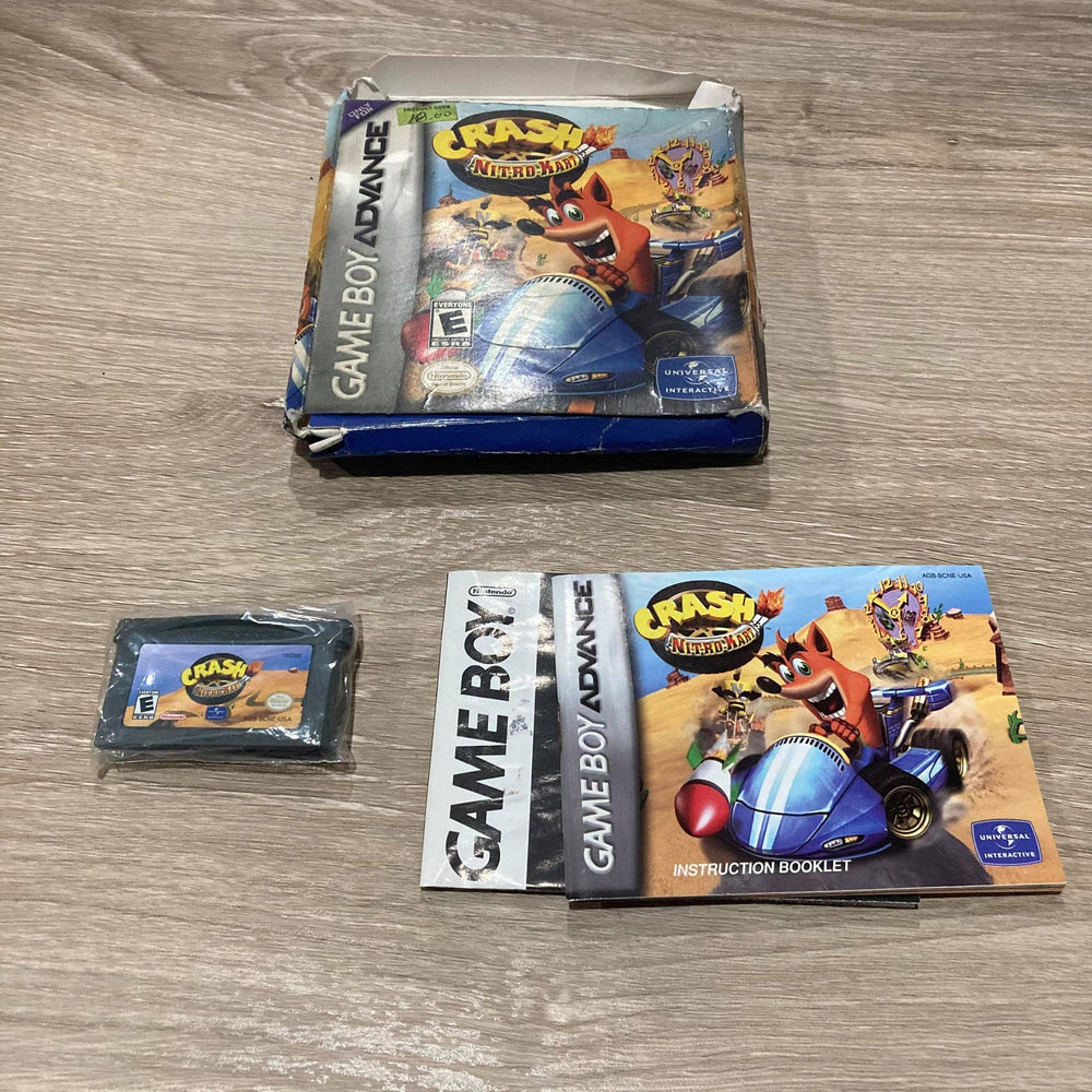 Crash Nitro Kart GameBoy Advance