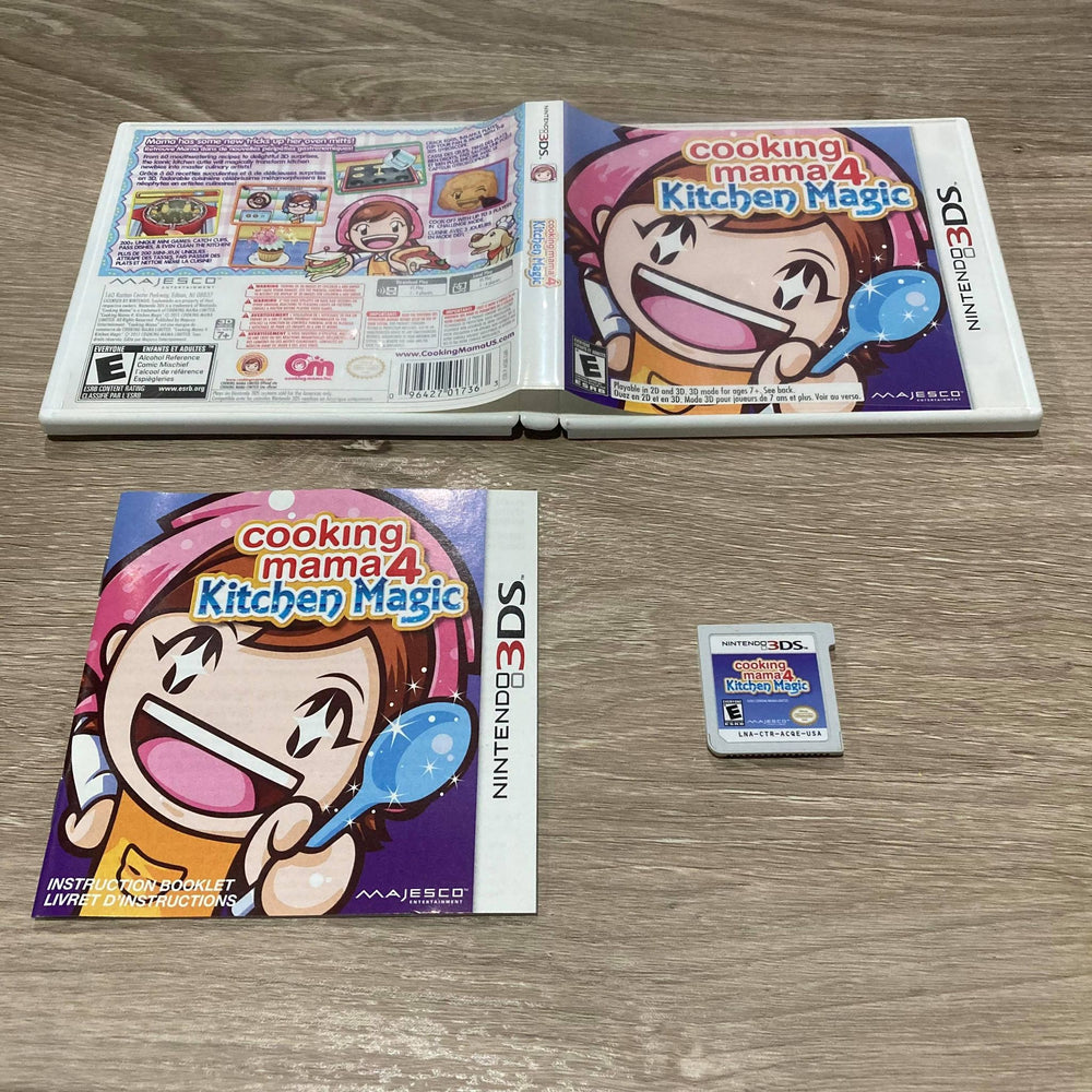 Cooking Mama 4: Kitchen Magic Nintendo 3DS