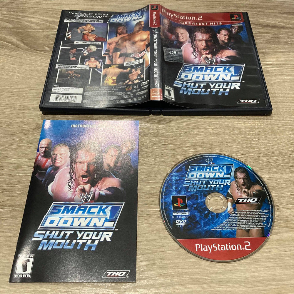 WWE Smackdown Shut Your Mouth [Greatest Hits] Playstation 2