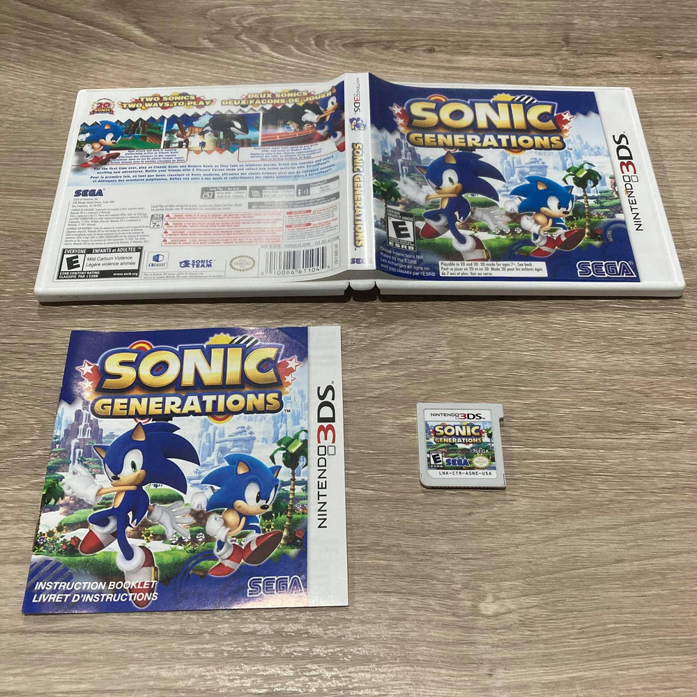 Sonic Generations Nintendo 3DS