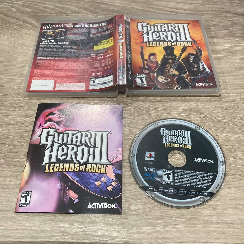 Guitar Hero III Legends Of Rock Playstation 3