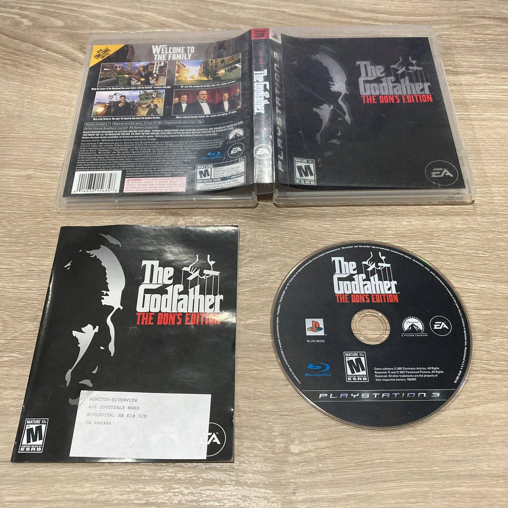 The Godfather [Don's Edition] Playstation 3