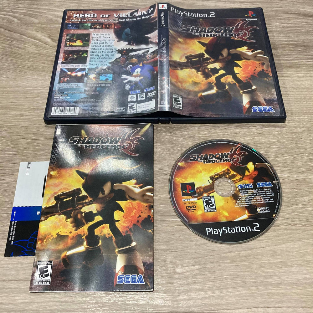 Shadow The Hedgehog Playstation 2