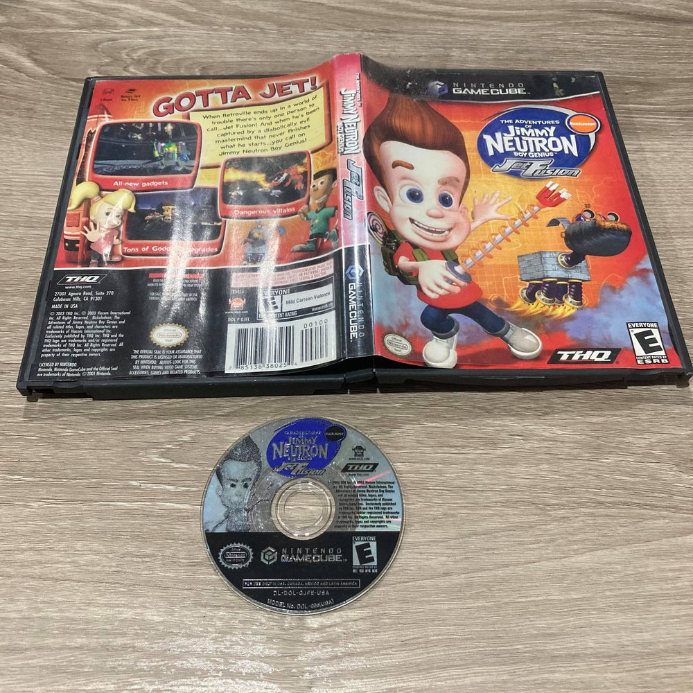 Jimmy Neutron Jet Fusion Gamecube
