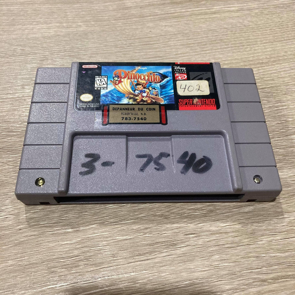 Pinocchio Super Nintendo