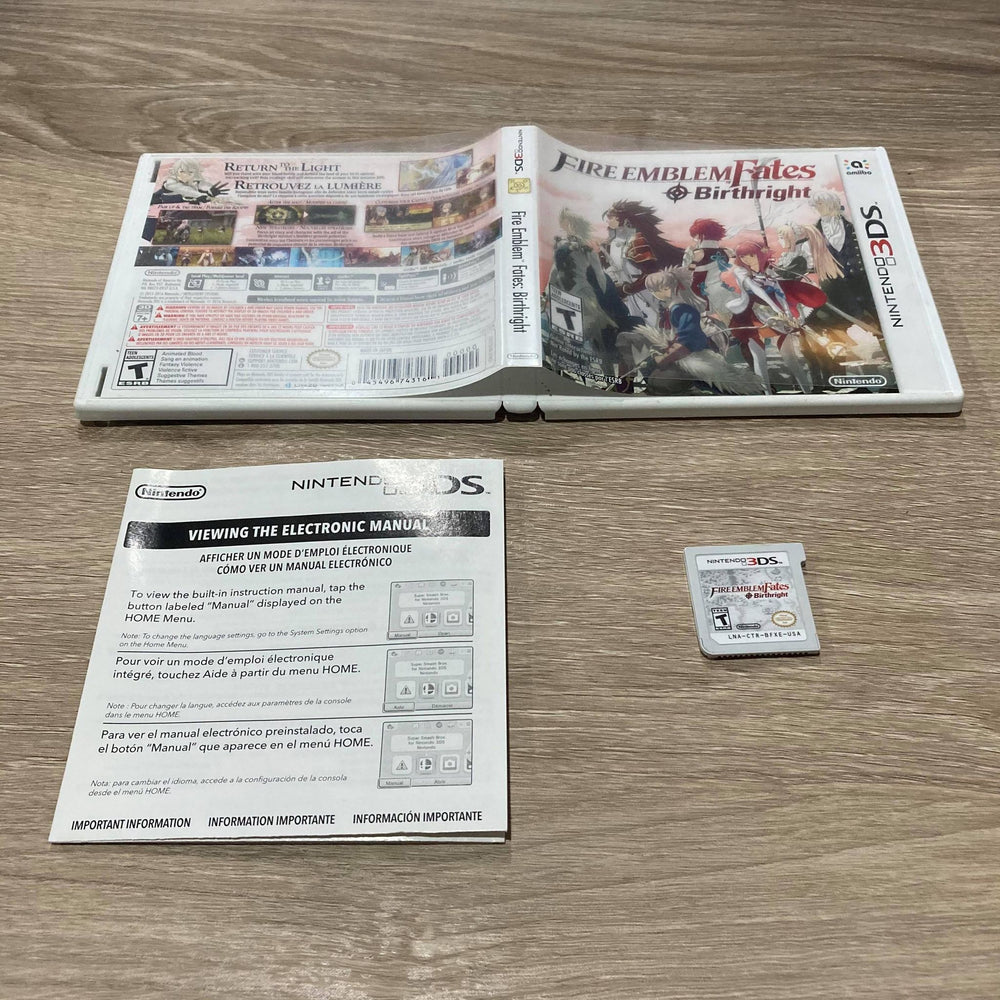 Fire Emblem Fates Birthright Nintendo 3DS