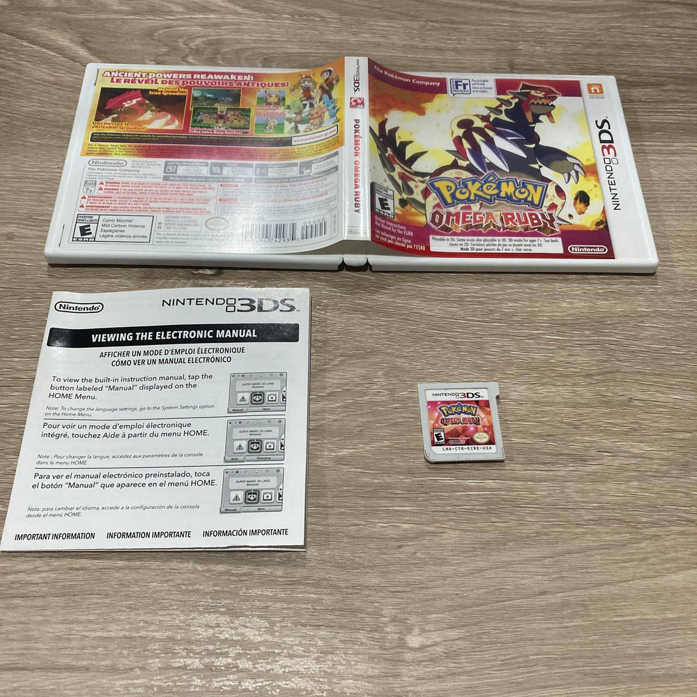 Pokemon Omega Ruby Nintendo 3DS