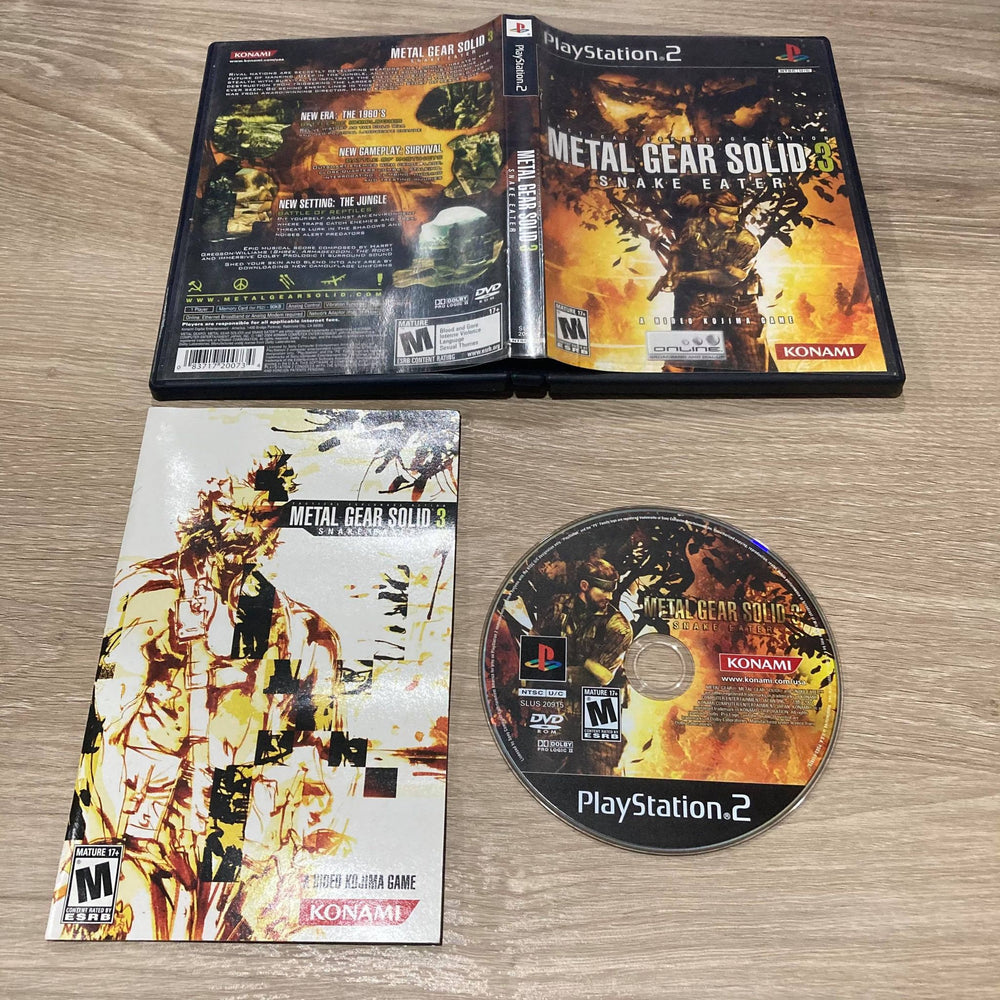 Metal Gear Solid 3 Snake Eater Playstation 2