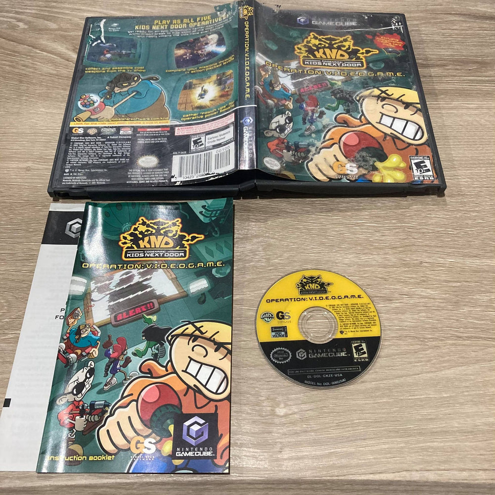 Codename Kids Next Door Operation VIDEOGAME Gamecube